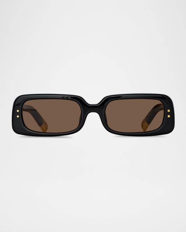 Azzuro Acetate Rectangle Sunglasses